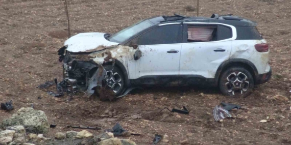 Aynı Aileden 5 Kişinin Yaralandığı Otomobil Kazası: Şarampole Yuvarlandı