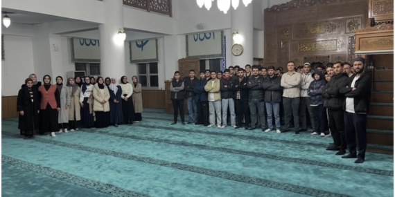 Çermik’te Öğretmenler ve Öğrenciler Teravih Namazında Buluştu