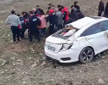 Diyarbakır’da Yoldan Çıkan Otomobil Kazası: 1 Yaralı