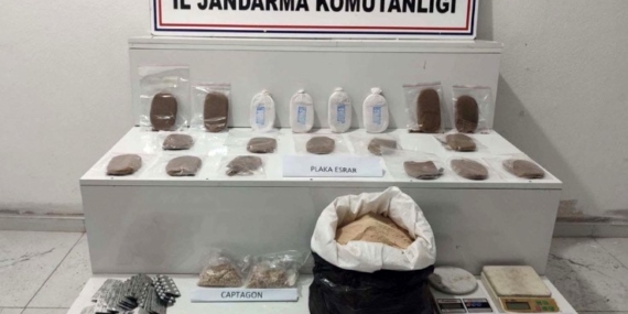 Gaziantep’te 22 Kilo Reçine Esrar Ele Geçirildi: 2 Şahıs Tutuklandı
