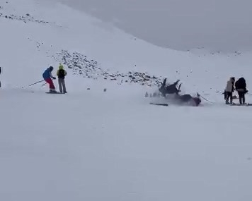 Kayak Merkezinde Faciaya Neden Olan Kaza: 6 Kişi Yaralı