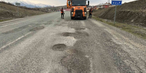 Kulp’taki Tehlikeli Tümsekler Nihayet Düzeltildi!