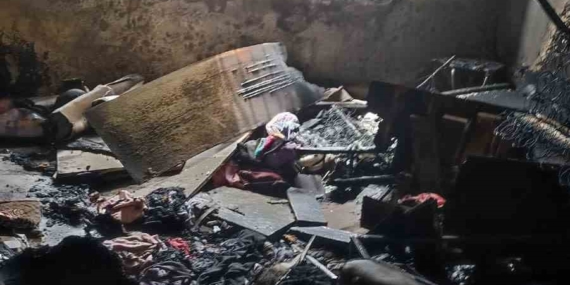 Ateş, Evi Kül Haline Getirdi