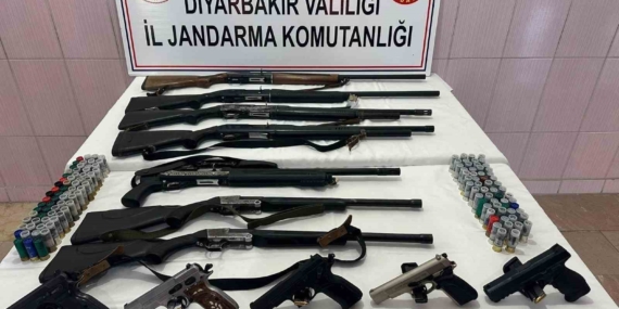 Diyarbakır’da Silah Kaçakçılarına Bir Darbe Daha