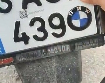 Elazığ’da Kalemle Plaka Değiştiren Sürücüye 220 Bin Lira Ceza!