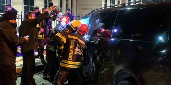 Erzurum’da Dehşet Veren Kaza: Kavşak Savaş Alanına Dönüştü