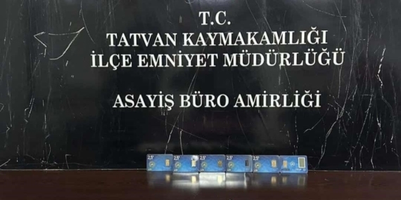 Tatvan’da Sahte Altın Operasyonu: Üç Şüpheli Yakalandı