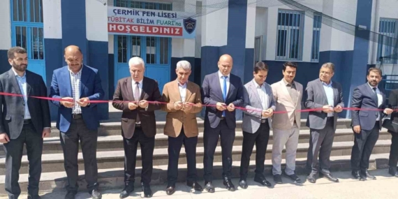 Çermik’te Bilim Fuarı Büyük İlgiyle Açıldı