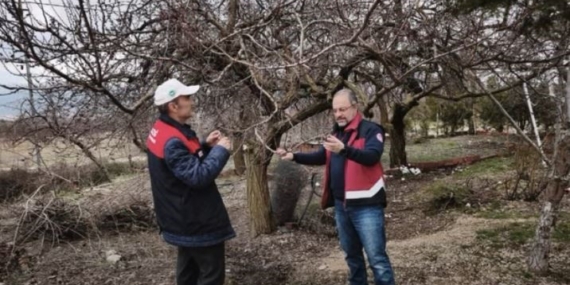 Elazığ’da Zirai Donla Mücadele Çalışmaları