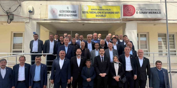 Gercüş’te Muhtarlar Kaymakam Uzun ile Özel Toplantıda Buluştu