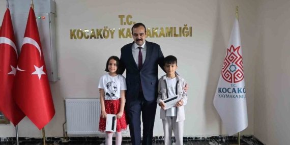 Kocaköy’de Çocuklara Temsili Kaymakamlık Sertifikası Töreni Düzenlendi