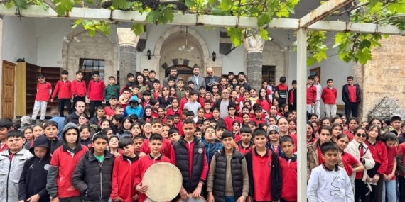 Çermik’te Öğrenciler Camidebir Araya Geldi