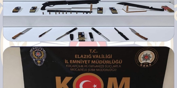 Elazığ’da 9 Ruhsatsız Silah Operasyonu: Güvenlik Güçlerinden Başarı