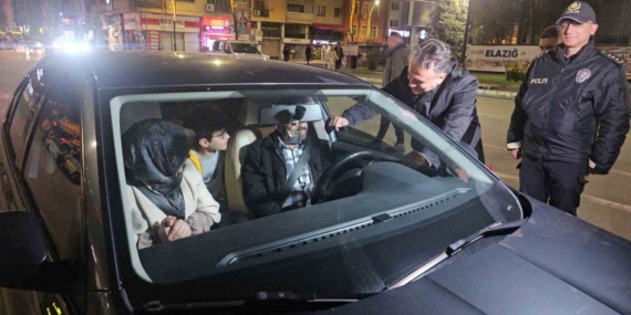 Elazığ’da Bayram Öncesi Geniş Kapsamlı Güvenlik Operasyonu