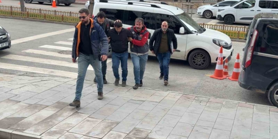 Erzurum’da Cinayet ve Yaralama Olayında Şüpheli Adliyeye Sevk Edildi