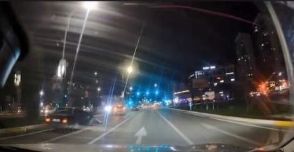 Makas Atan Araç, Otomobile Arkadan Çarparak Kazaya Sebep Oldu!