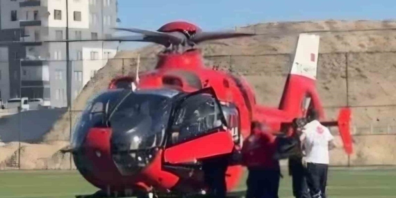 Malatya’da 62 Yaşındaki Hastaya Ambulans Helikopterle Hava Yardımı