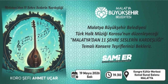 Malatya’dan 11 Şehre Türkü Bağlantısı
