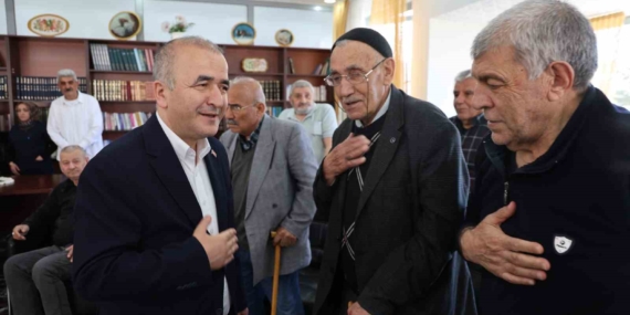 Vali Hatipoğlu Huzurevi Sakinleriyle Buluştu