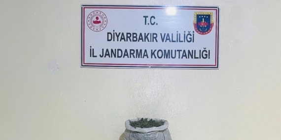 Diyarbakır’da 19 Kilo 800 Gram Esrar Yakalandı