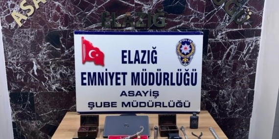 Elazığ’da 7 Milyon Liralık Ziynet Eşyası Hırsızlığı: 4 Şüpheli Tutuklandı