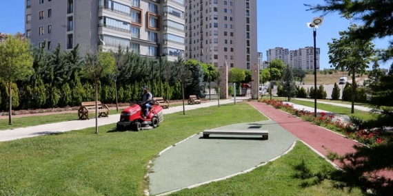 Elazığ’ın Yeşil Alanlarında Süren Düzenleme Çalışmaları
