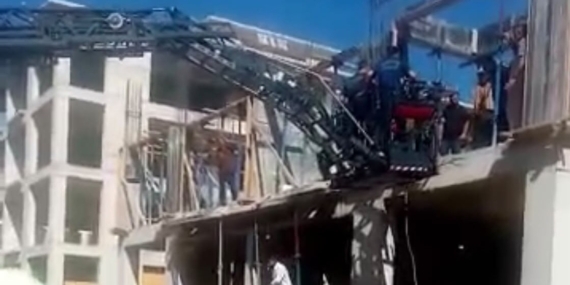 Malatya’da İnşaatta Düşen İşçi Serious Yaralandı