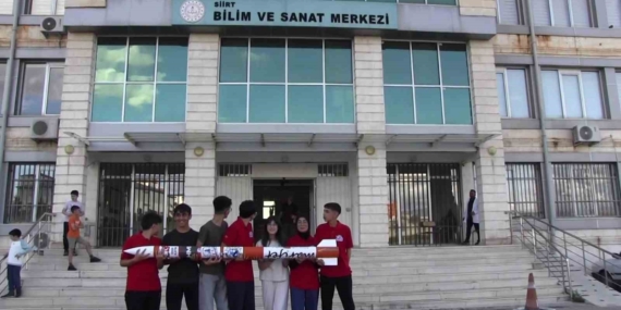 Siirt’te Marifet Roket Takımı, TEKNOFEST’te Birinciliği Hedefliyor