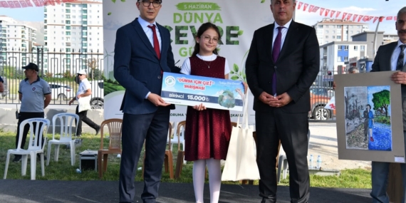 Yeşilyurt’ta Çevre Bilincine Ödül Verildi