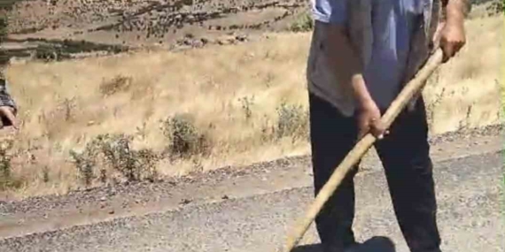 Çermik Mahalle Yolu, Muhtar ve Vatandaşlar Tarafından Yenilendi