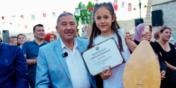 Darende Belediyesi Sanat ve Eğitim Atölyesi’nde Dönem Sonu Coşkusu