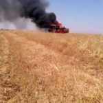 Mardin'de Hareket Halindeki Araç Alev Alev Yandı thumbnail