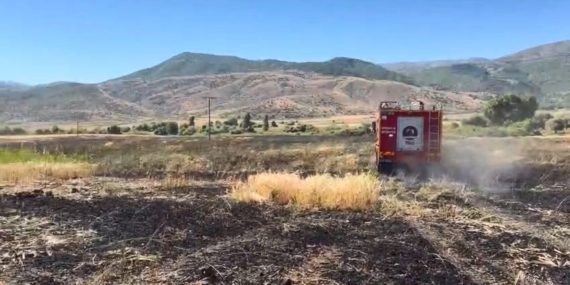 Elazığ’da Meydana Gelen Dev Arazi Yangını
