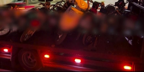 Gaziantep’te 876 Motosiklet Sürücüsüne 11 Milyon TL Cezalı Uyarı
