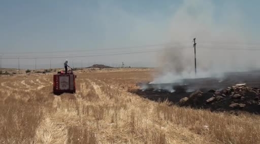 Gaziantep’te Anız Yangını Nedeniyle 3 Kişi Gözaltına Alındı