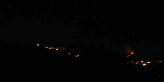 Malatya Orman Yangınıyla Mücadele Devam Ediyor