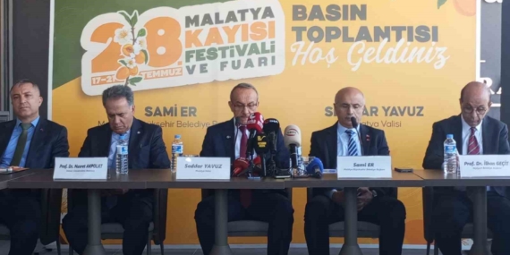 Malatya’da 28. Uluslararası Kayısı Festivali Heyecanı