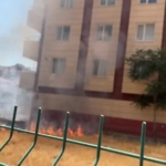 Diyarbakır'da Gecenin Işığında Patlayan Yangın Olayı thumbnail