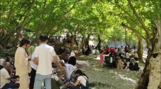 Batman’da Sıcak Havadan Kaçan Vatandaşların Mesire Alanı Tercihleri