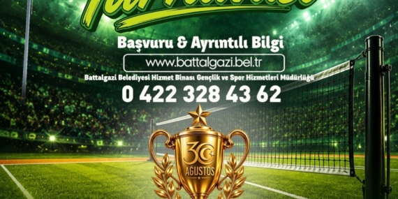 Battalgazi’de Ayak Tenisi Turnuvası Heyecanı