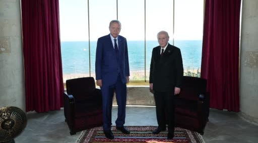 Cumhurbaşkanı Erdoğan ile MHP Lideri Bahçeli’nin Görüşmesi