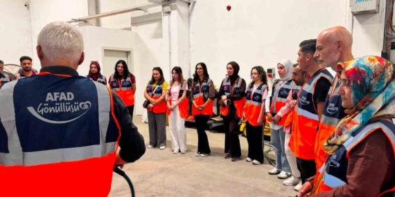 Elazığ’da AFAD Gönüllülerine Hafif Arama ve Kurtarma Eğitimi