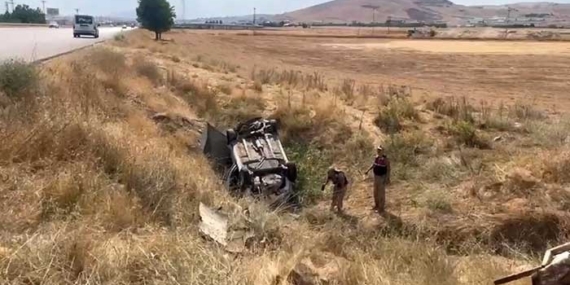 Elazığ’da Otomobil Şarampolde Kayıp: 1 Yaralı
