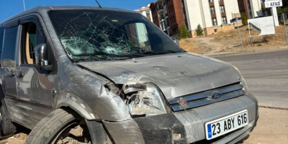Elazığ’da Trafik Kazası ve Bir Yaralı
