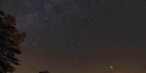 Erzurum Semalarında Görüntülenen Perseid Meteor Yağmuru