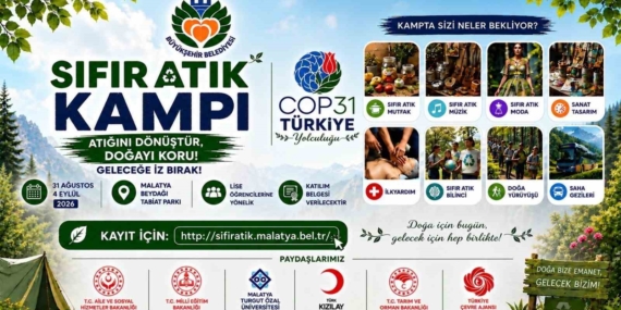 Malatya’dan COP31 Antalya’ya Gençlerin Güçlü Katılımı