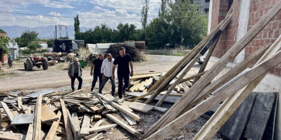 Akçadağ’da Camii İnşaatı Hızla İlerliyor
