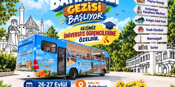 Battalgazi Belediyesi Üniversite Öğrencilerine Tarih ve Kültür Gezisi Düzenledi