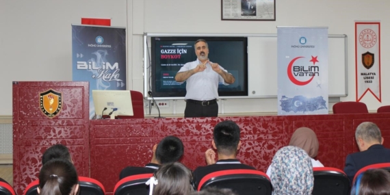 Bilim Kafe’de Gazze’deki Eğitim Mücadelesi Öğrencilere Anlatıldı