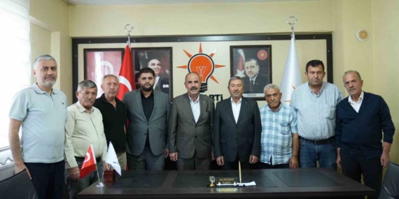 Darende Belediye Başkanı Bozkurt’tan AK Parti İlçe Başkanı Bozkurt’a Ziyaret